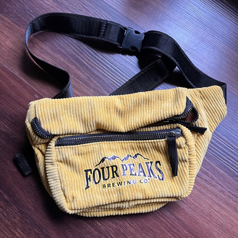 Corduroy Yellow Fanny Pack